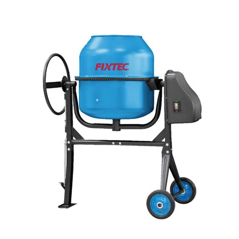 Fixtec Industrial 800W Electric Concrete Mixer 200L Mixer Machine ...