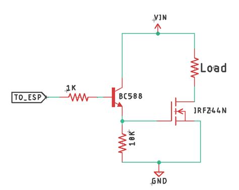Switch 5VDC/3A with ESP32 Output | Circuit Digest