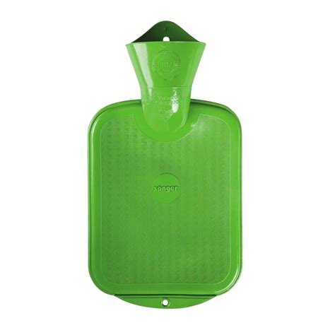 0.8 Litre Green Sanger Hot Water Bottle