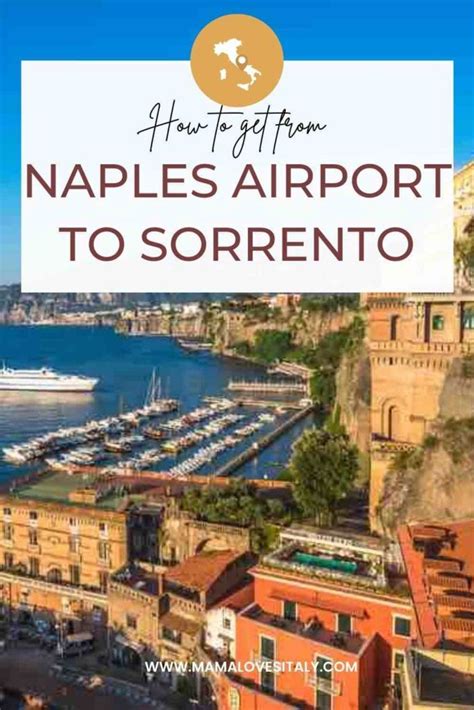 How to get from Naples airport to Sorrento: 4 easy ways | Mama Loves Italy