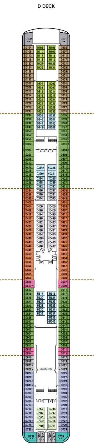 Deck Plans - P&O Britannia - Planet Cruise