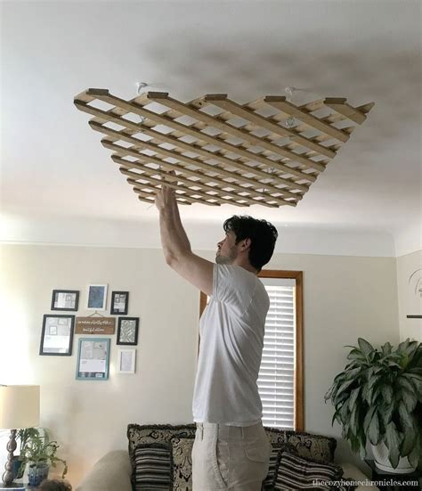 DIY Garden Lattice Light Fixture | Diy light fixtures, Fixtures diy ...