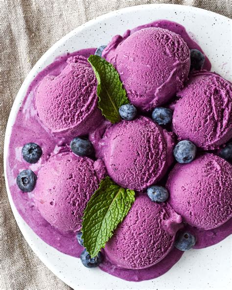 Simple Roasted Blueberry Ice Cream | Buttermilk By Sam