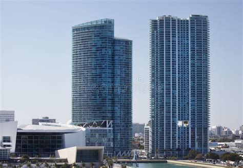 Bayside, Miami Skyline stock photo. Image of building - 13850620