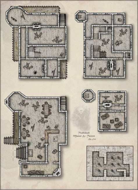 Troll Skull Manor, Damaged in The Beginning| World Anvil