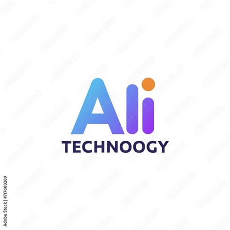 Ai technology logo design with technology symble AI technology logo ...