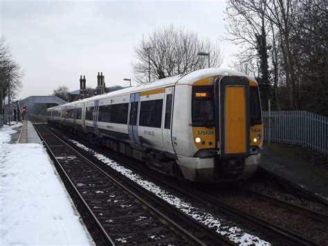 BRITISH RAIL CLASS 375 "Electrostar electric multiple unit train was ...