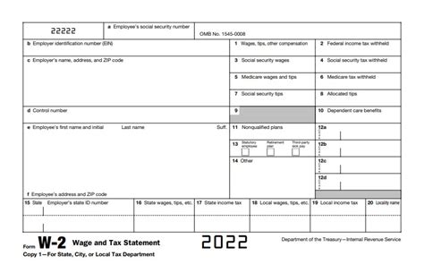 W2 Form 2022 Printable & What Is Form W-2? | Free Online Forms