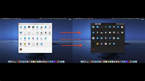 how to enable dark mode in mac os high sierra - YouTube