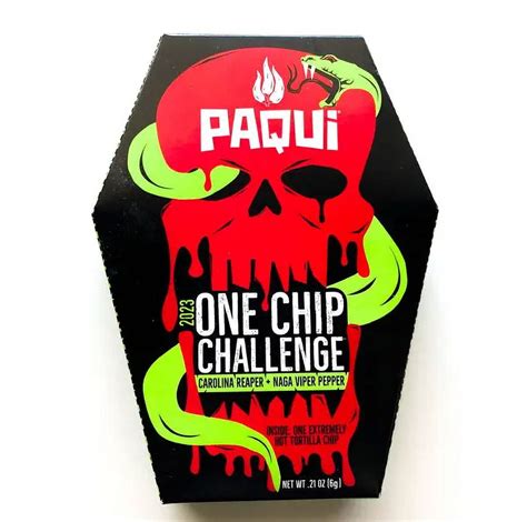 Paqui One Chip Challenge 2024 Death - Karon Maryann