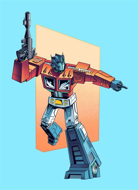 ArtStation - Transformers G1 Optimus Prime - Comic Inspired Fanart ...