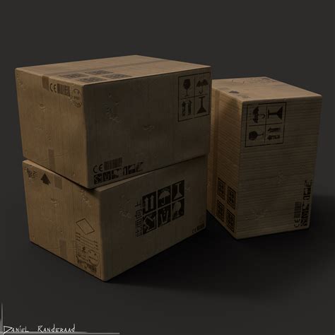 ArtStation - Cardboard Boxes