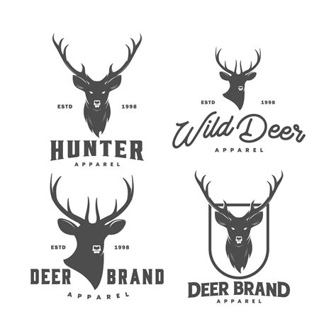 deer brand logo icon and vector 13094673 Vector Art at Vecteezy