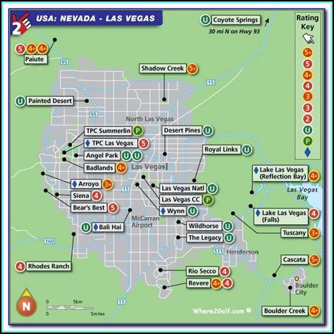 Phoenix Golf Courses Map - Map : Resume Examples #pA8MQgb8Ra