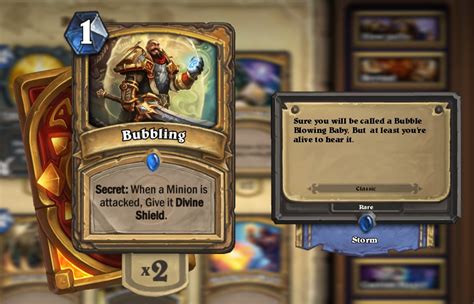 The most Secret of Paladin spells : r/customhearthstone