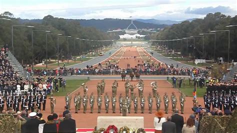 Advance Australia fair, national anthem, 2012 Anzac Day, Australian War ...