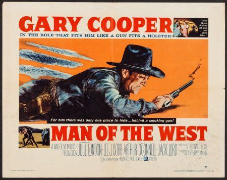 Man of the West (United Artists, 1958). Half Sheet (22 | The artist ...