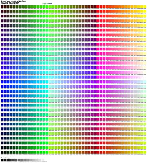 This is my favorite hex color list. It's at: http://aprendiendocss3.files.wordpress.com/2012/01 ...