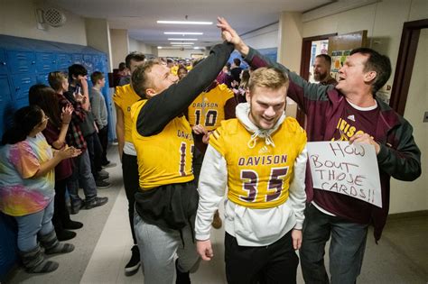 Guess who Davison seniors played in first high school football game as ...