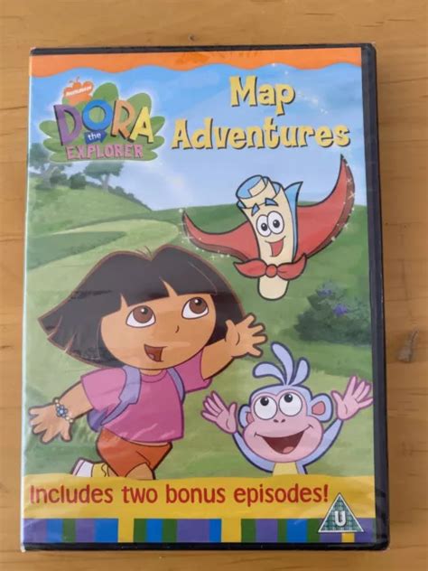 DORA THE EXPLORER - Map Adventures - DVD - New £11.95 - PicClick UK