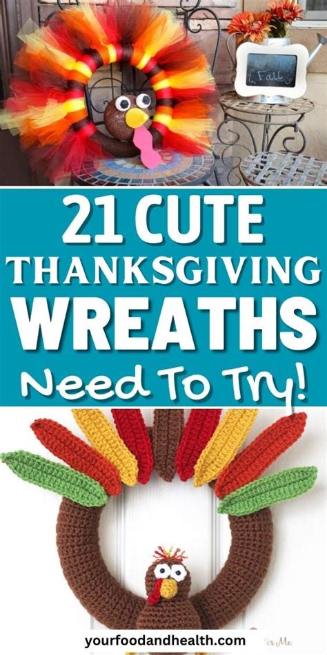 21 Amazing DIY Thanksgiving Wreaths For Front Doors!