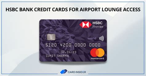 HSBC Bank Credit Cards for Airport Lounge Access