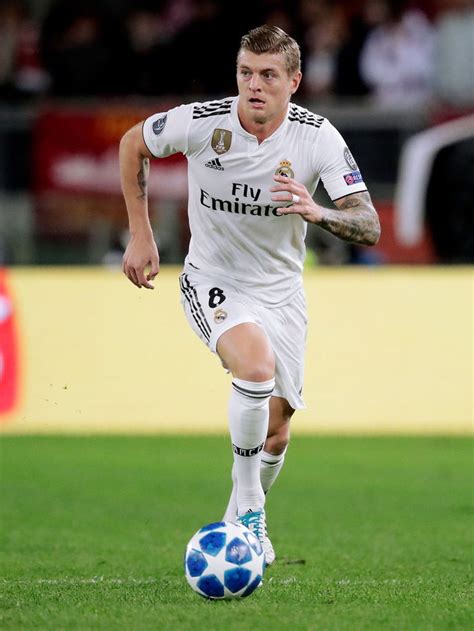 Toni Kroos of Real Madrid during the UEFA Champions League match ...