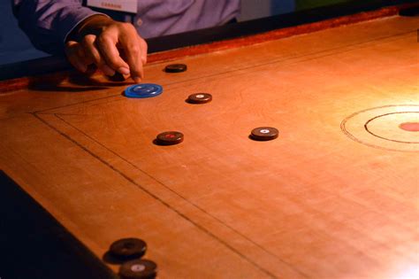 When the striker is placed on the carrom board at a perfect angle Carrom Board, Perfect Angle ...