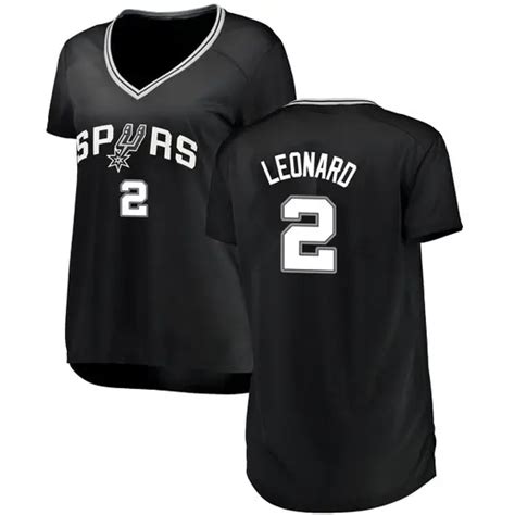 Women's Kawhi Leonard San Antonio Spurs Fanatics Branded Swingman Black ...