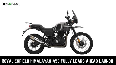 Royal Enfield Himalayan 450 Fully Leaks Ahead Launch On 1st Nov 2023 - BikeChuno