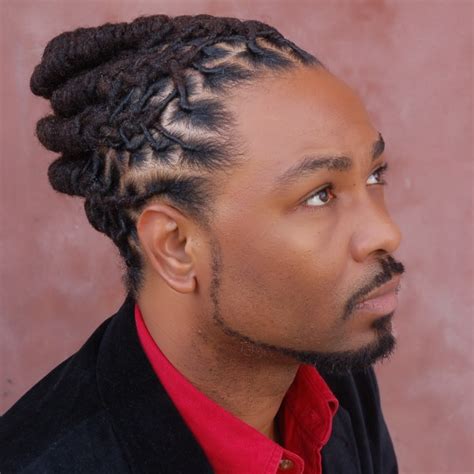 Dreadlocks Updo for Men - Locs Styles, Loctitians, Natural Hairstylists ...