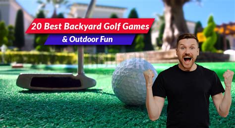 20 Best Backyard Golf Games and Outdoor Fun