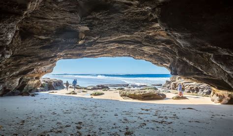 Sea Cave at Caves Beach, New Castle, Australia