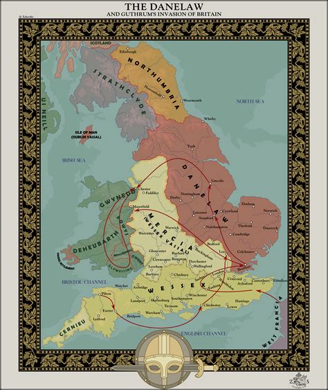 The Danelaw [5701x6778] : r/MapPorn