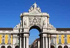 Lisbon Landmarks and Monuments: Lisbon, Lisboa, Portugal