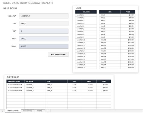 How to Create Excel Data Entry Forms | Smartsheet