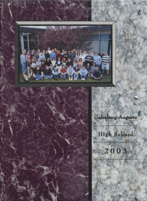 2003 yearbook from Galesburg-Augusta High School from Galesburg ...