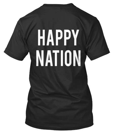 H A P P Y N A T I O N: Happy Nation Logo T-Shirt Now Available!