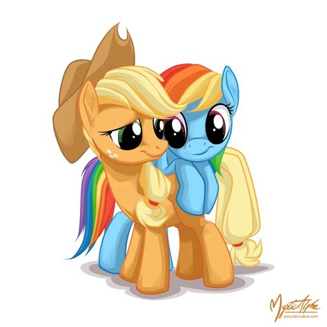 Apple Jack and Rainbow Dash - Apple Jack Photo (36606169) - Fanpop