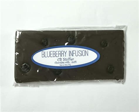 Blueberry Infusion Dark Chocolate Bar | CB Stuffer