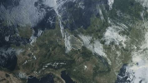 Czech Republic Map Highlighted Border Zooming Stock Footage Video (100% Royalty-free) 1104515793 ...