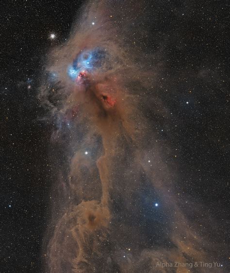 APOD: 2024 September 24 – NGC 6727: The Rampaging Baboon Nebula