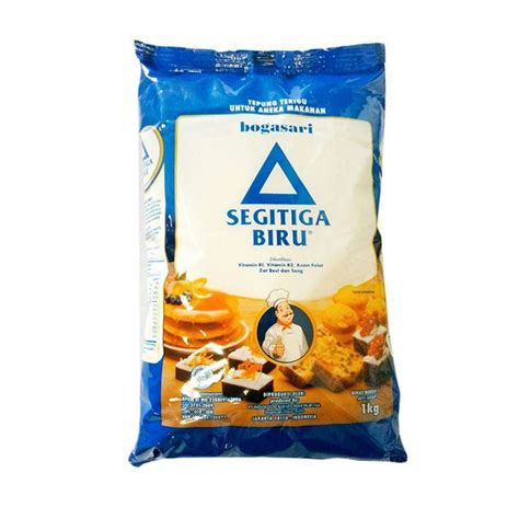 Promo Tepung terigu segitiga biru 1 kg Diskon 28% di Seller ...