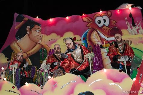 Mulan Float (Krewe of Bacchus) Photograph by Adam Romanowicz