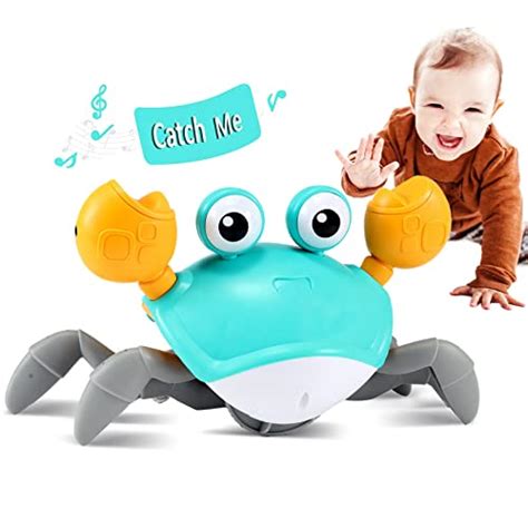 control future Crawling Crab Baby Toy Tummy Time Toys