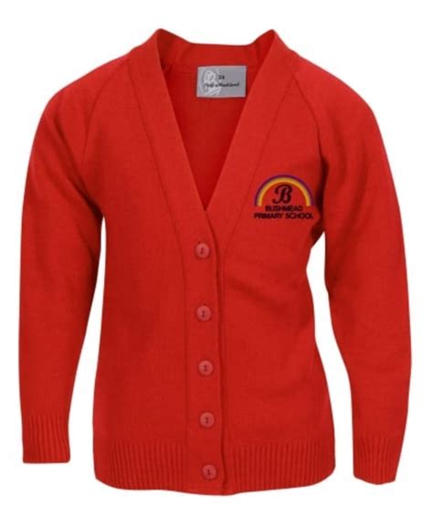 Bushmead School Junior’s Unisex Cardigan - MY UNIFORM SHOP