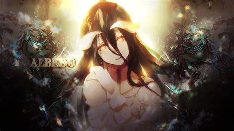 Downloaden Ultra-hd-poster Von Overlord Albedo | Wallpapers.com