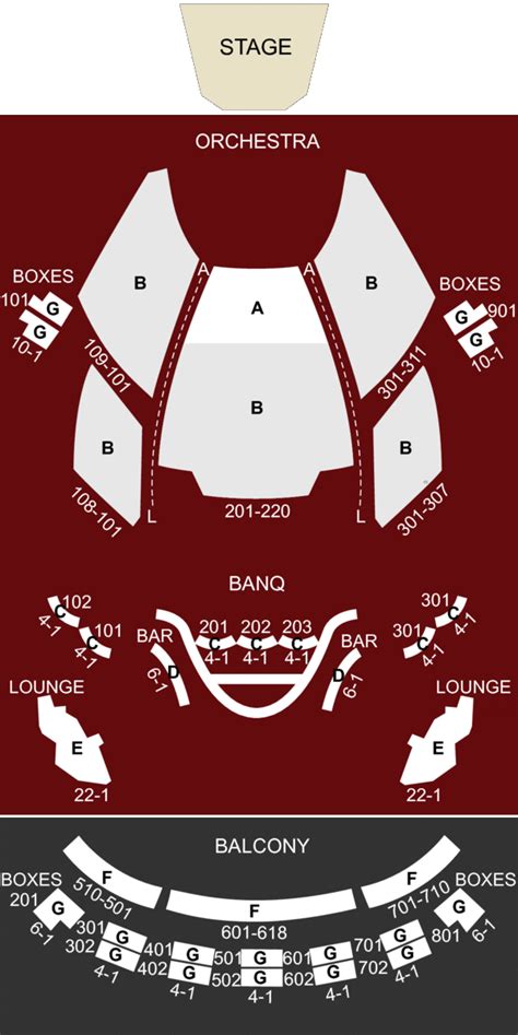 Hanna Theatre, Cleveland, OH - Seating Chart & Stage - Cleveland Theater