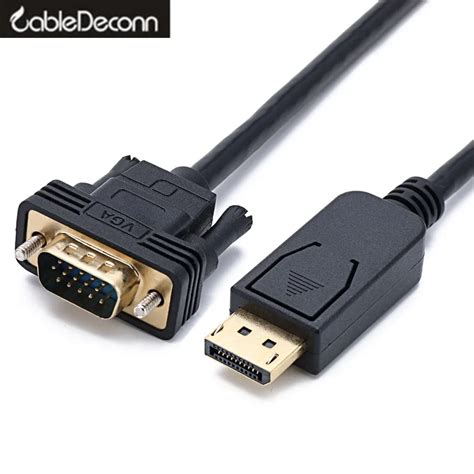 Aliexpress.com : Buy DisplayPort to vga cable male to male displayport vga adapter converter for ...