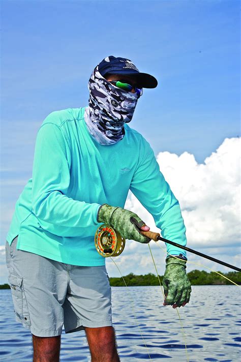 Fly Fishing Gloves Buff Original Angler Pro-Series Fish Scales | CzechNymph.com